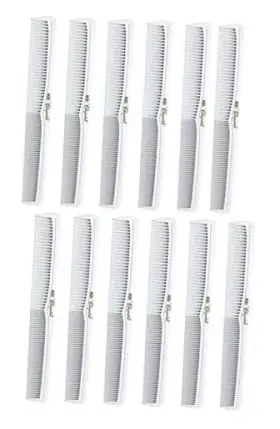 WHITE-400 KREST Hair Comb Cutting Styling Pack