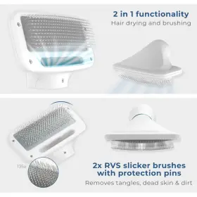 719992835270 KUUBIA Slicker Brushes Pet Hair Dryer Steel Pins #2