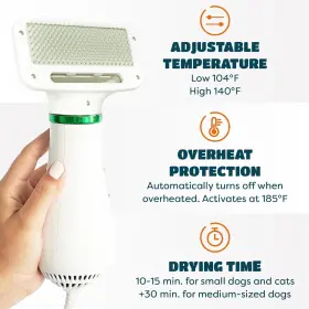 BVD-0008 KUUBIA Hair Brush Dryer Cats Dog #3