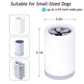 738631118787 KWISPEL Dog Washer Paw Cleaner Cats #2