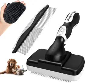 445025590564 KYHSC Dog Brush Slicker Shedding Comb