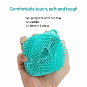 726667846606 L.B Dog Bath Brush Silicone Massage Cats Pet #2