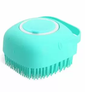 726667846606 L.B Dog Bath Brush Silicone Massage Cats Pet