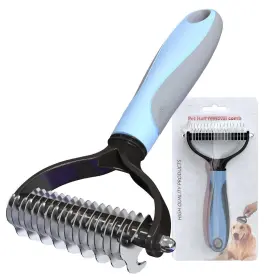 721691504300 LARYEECHA Pawmingle Cat Brush Double Deshedding
