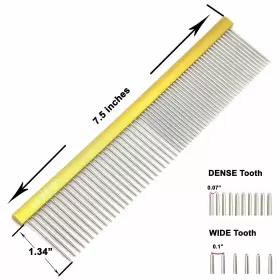 767136365730 LBMBAIC Dog Comb Shedding Knots Mats #3