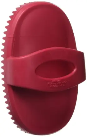 91246 LE SALON Rubber Curry Brush Loop Handle #2