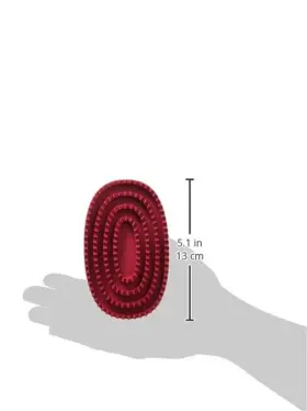 91246 LE SALON Rubber Curry Brush Loop Handle #3