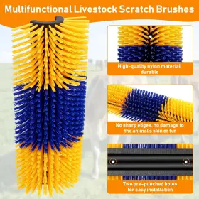 313107768750 LEADGOODS Livestock Brush Screws Brushes Horse #3