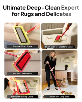 609595063348 LEBRUSH Pet Hair Remover Carpet Cat Dog Remov #3