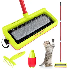 609595063348 LEBRUSH Pet Hair Remover Carpet Cat Dog Remov