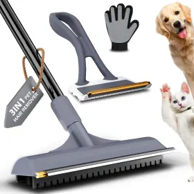 LEISHIYEN003 LEISHIYEN Carpet Rake Pet Hair Removal Tool Kit