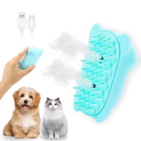 711181544510 LETWEARN Cat Steam Brush Steamy Shedding