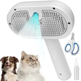 OTT05 LIFOCHET Cat Steam Brush Pet Shedding Brushes #2