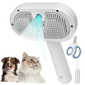 OTT05 LIFOCHET Cat Steam Brush Pet Shedding Brushes