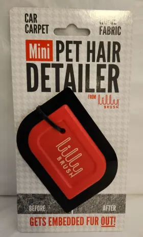850732004179 LILLY BRUSH Mini Pet Hair Detailer Dog Remover