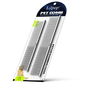 726084447059 LILPEP Steel Dog Comb Removing Tangled Mats Pet