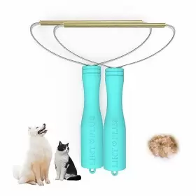 BLUE304CU039AA005 LINTPLUS Pet Hair Rake Carpet Removal Tool #3