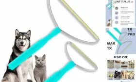 BLUEALCU001 LINTPLUS Pet Hair Remover Pro Cat Dog Kit