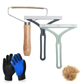 757725969302 LIONROGE Cat Glove Brush Cleaning Slicker Pet