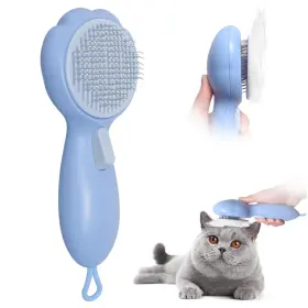 763073717281 LIONROGE Cat Glove Brush Cleaning Slicker Pet