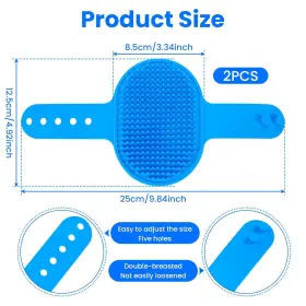 CEJXKSIC6 LLOUSSAK Dog Bath Brush Scrubber Rubber Pet Shampoo #2