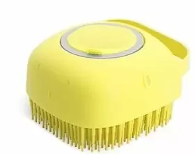 LN-DM004 LONNAI Silicone Pet Shampoo Bath Brush Puppy Cat #2