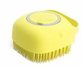 LN-DM004 LONNAI Silicone Pet Shampoo Bath Brush Puppy Cat