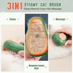 803173517227 LORSOU Cat Brush Steamy Electric Steam Se #2