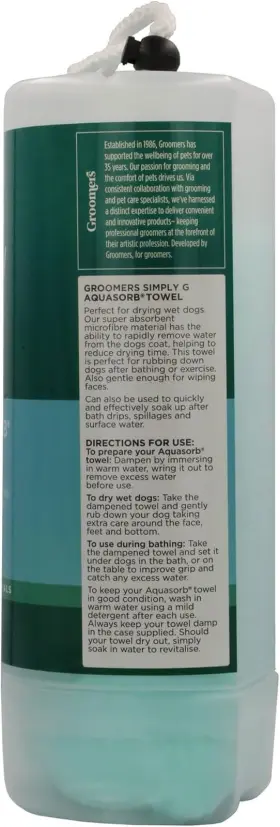 AQ002 PET Aquasorb Towel Microfibre Chamois Dog Essentia #2