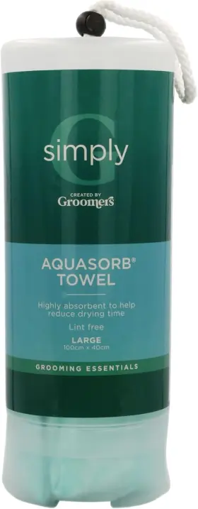 AQ002 PET Aquasorb Towel Microfibre Chamois Dog Essentia