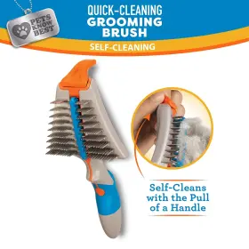740275057766 LUMO Cleaning Brush Pets Know Gentle Deshed #3