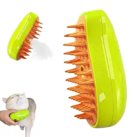 704090289580 MAATOUNA Steamy Multifunctional Steam Pet Brush