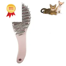 TANLIHUSHU-P-1 MAEELOU Dog Brush Tzus Yorkies Pink