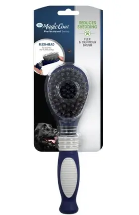 10050456 MAGIC COAT Paws Bristle Pin Brush Dogs Reduce