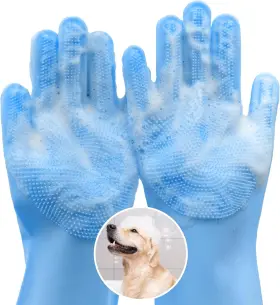 744759718358 MAIIU Pet Gloves Heat Dog Washing High Density