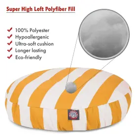 788995508496 MAJESTIC PET Vertical Stripe Round Dog Bed #3