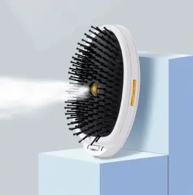 313111258223 ELECTRIC Hair Comb Brush Spray Steam Smoothing
