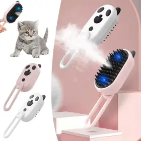 445016526510 CAT Dog Steam Brush Steamy Electric Anti Sp #2
