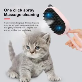 445016526510 CAT Dog Steam Brush Steamy Electric Anti Sp #3