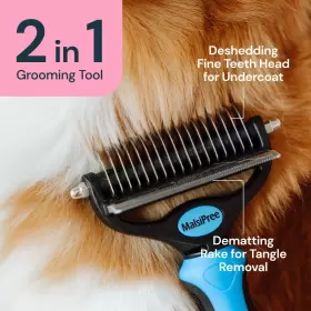 606829468832 MALSIPREE Cat Brush Shedding Deshedding Tool #2