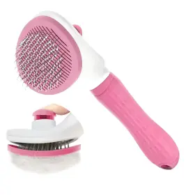 PETCATS001 MANLINKEI Cat Hair Brush Shedding Comb Cleaning