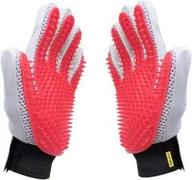 313100218214 MARCHUL Efficient Pet Hair Remover Gloves Gentle