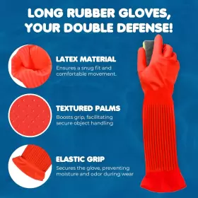 445025739710 MARIMO PET STORE Sungrow Rubber Gloves Dog Cat #3