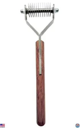 B00061MPLA MARS COAT KING Dematting Rake Tool Dogs Cats Steel