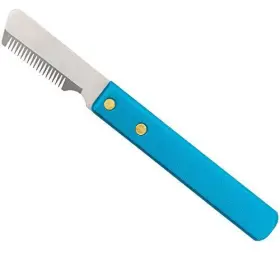 721343541349 MASTER GROOMING TOOLS Stripping Knives Slip Dogs