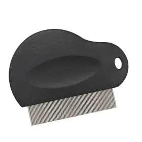 TP19133-2 MASTER GROOMING TOOLS Contoured Grip Flea Comb Pet