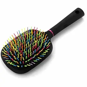 ERUSCW125 MASTHOME Aishikeke Rainbow Paddle Mane Tail Brush