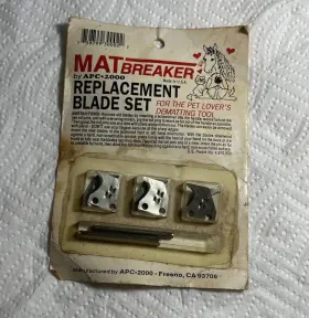 758799300022 MAT BREAKER Blade Set Pet Lovers Dematting Tool #2