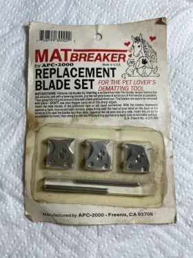 758799300022 MAT BREAKER Blade Set Pet Lovers Dematting Tool