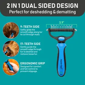 744110485042 MAXPOWER PLANET Pet Brush Gloves Double #2